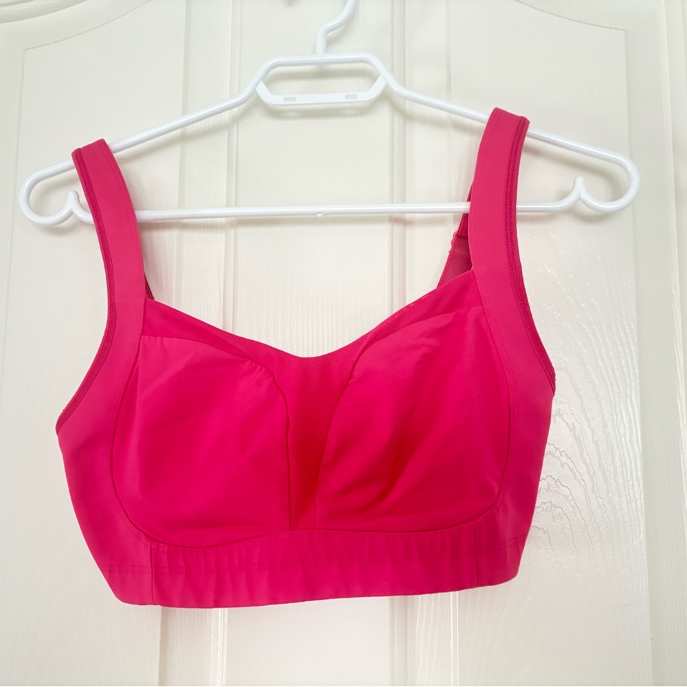 lululemon athletica Hot Pink Support Sports Bra